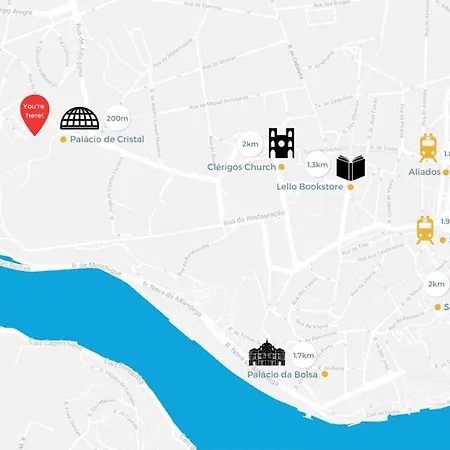 Modern @ Palácio De Cristal Apartamento